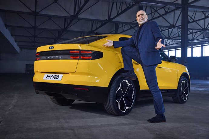 "Je Suis Capri”. Football Icon "King Eric" Cantona Unveils The Reinvented And Now All-Electric Ford Capri