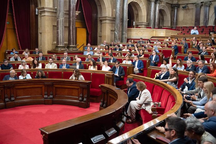 Votación este jueves en el pleno del Parlament