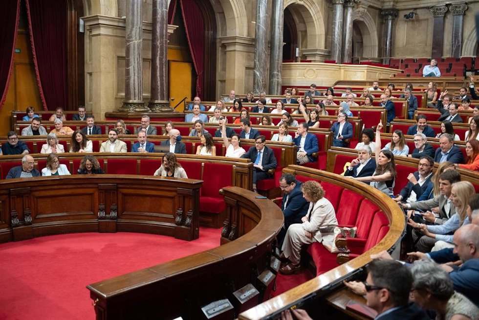 Votación este jueves en el pleno del Parlament