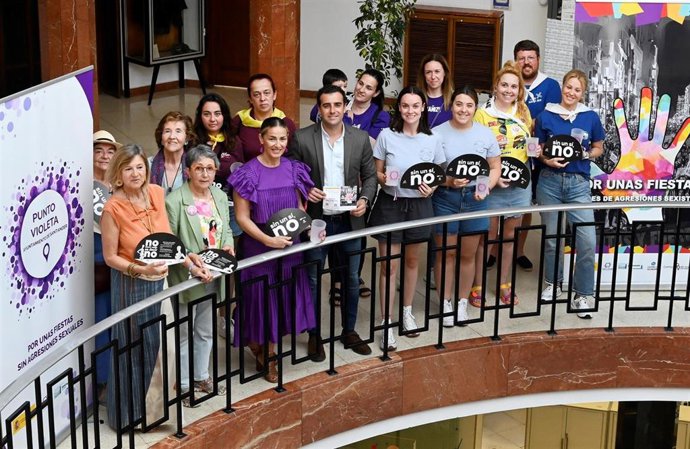 Santander contará con una treintena de puntos violetas este verano para concienciar contra la violencia de género