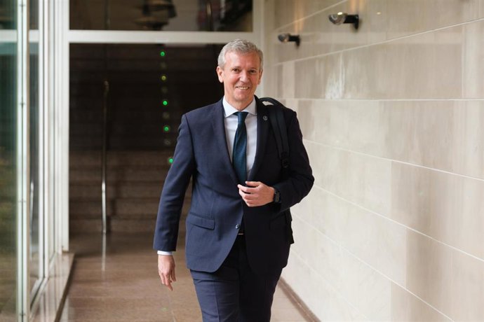 Archivo - Arquivo - Imaxe de arquivo do presidente da Xunta, Alfonso Rueda