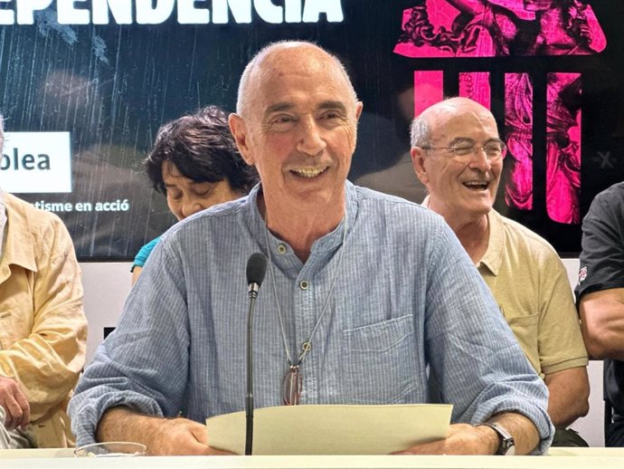 El presidente de la ANC, Lluís Llach