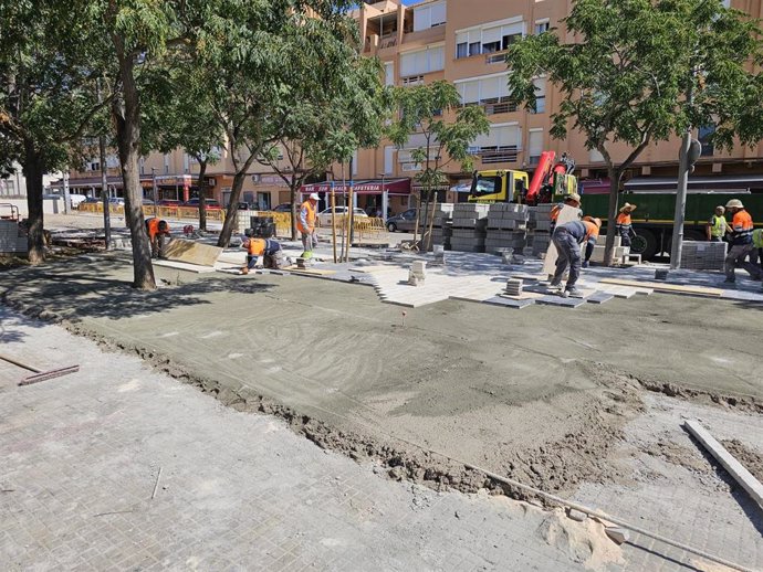 Acondicionamiento de plaza Tarent de la Vileta, en Palma.
