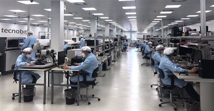 Sala blanca del Centro Tecnológico en Valdepeñas del Grupo Oesía