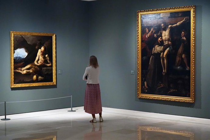 Archivo - Inauguración de la exposición Fieramente humanos. Retrato de santidad barroca' en el Museo Carmen Thyssen, 29 de septiembre de 2023 en Málaga (Andalucía, España).