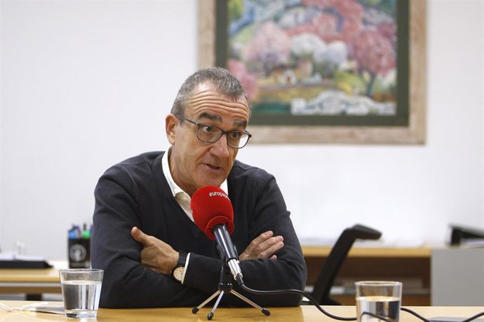 Archivo - Juan Pedro Yllanes en declaraciones a Europa Press.