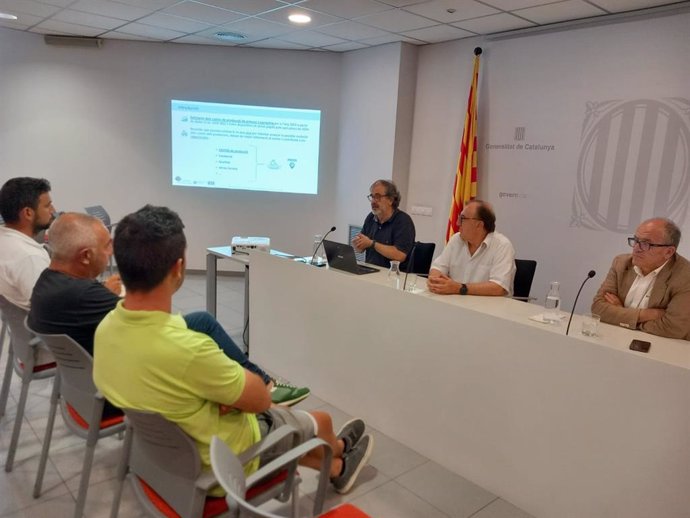 Moment de la presentació de l'informe