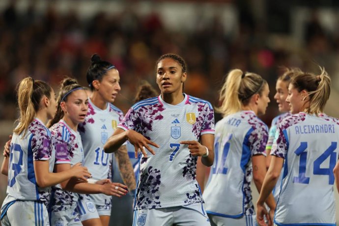 Archivo - Salma Paralluelo, Bélgica - España