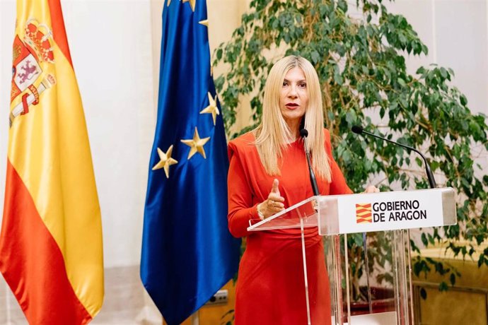 La portavoz del Gobierno de Aragón, Mar Vaquero, ha comparecido tras conocer la decisión de Vox