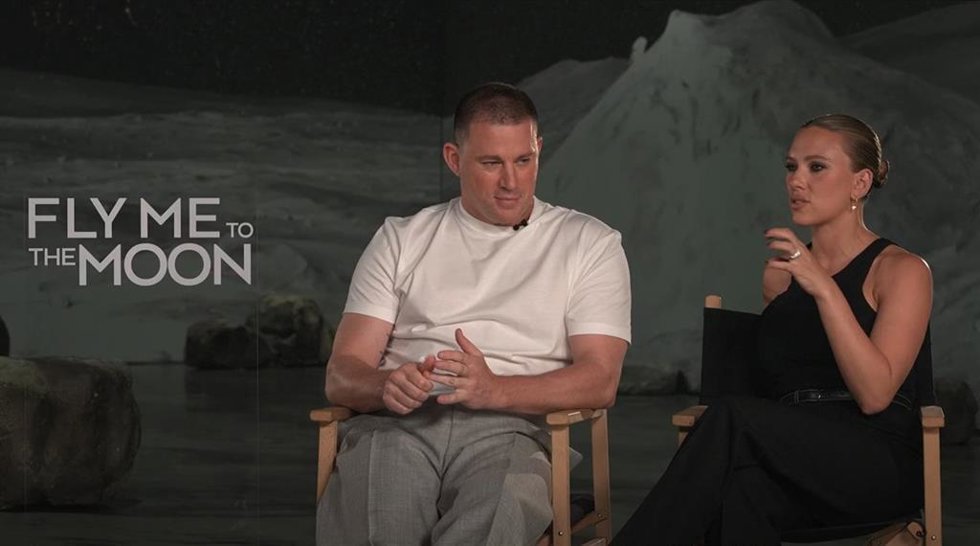 Los actores Scarlett Johansson y Channing Tatum.