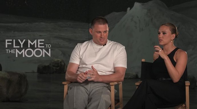 Los actores Scarlett Johansson y Channing Tatum.