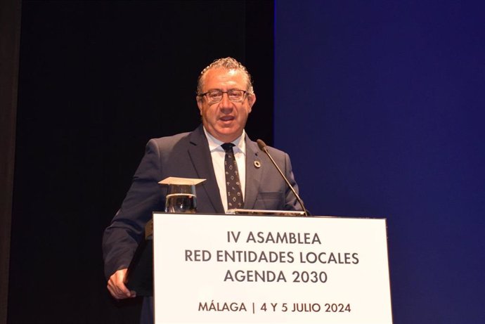 El presidente de la Diputación de Alicante y presidente de la Red de Entidades Locales Agenda 2030 de la FEMP, Toni Pérez