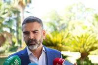 El Gobierno andaluz valora que las "amenazas de Vox" le dan "igual" gracias "a la confianza de los andaluces" en el PP-A
