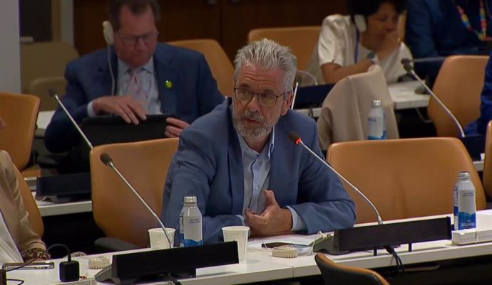 Carlos Zarco reivindica en la ONU la aportación de las cooperativas sanitarias a la salud mundial