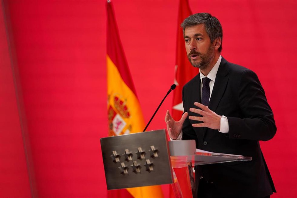 Archivo - El consejero de Presidencia, Justicia y Administración Local, Miguel Ángel García Martín.