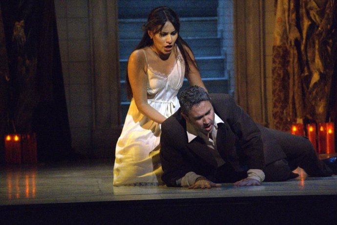 Representación teatral en el Teatre Principal.