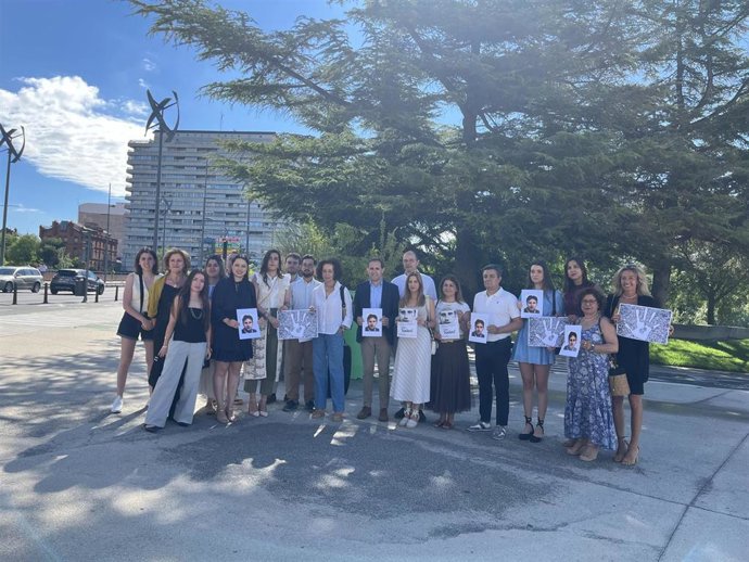 Acto conmemorativo del 27 aniversario al asesinato de Miguel Ángel Blanco en Valladolid