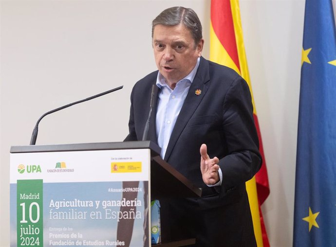 El ministro de Agricultura, Pesca y Alimentación, Luis Planas