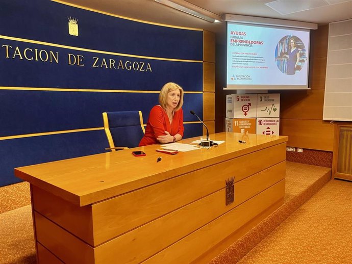 La diputada delegada de Igualdad de la Diputación de Zaragoza, Manuela Berges.