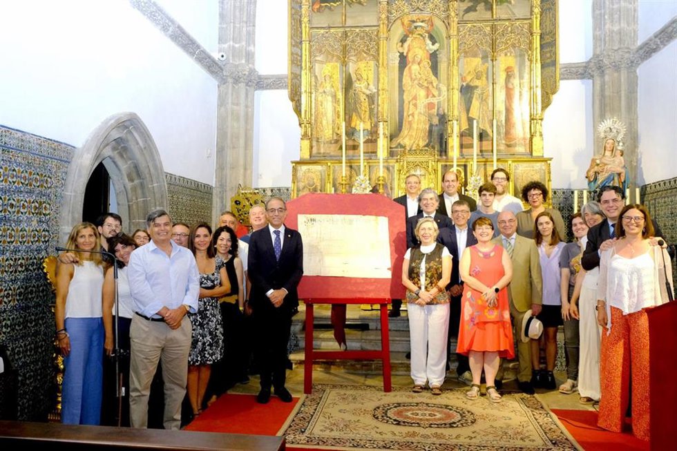 Acto organizado por la Universidad de Sevilla (US) por el 519 aniversario de la fundación de la US en su sede primera, la Capilla Santa María de Jesús.