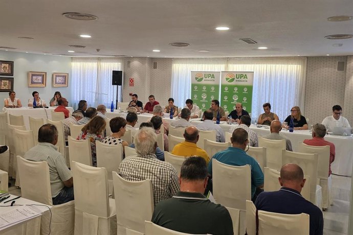 Un momento del VI Comité de UPA Andalucía, reunido en Córdoba.