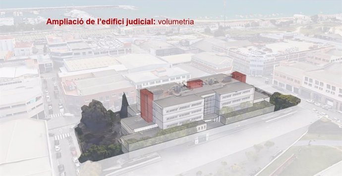 El projecte d'ampliació de l'edifici judicial de Mataró (Barcelona)