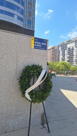 La ciutat de Valncia ret homenatge a Miguel Ángel Blanco i a totes les víctimes del terrorisme