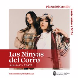 Cartel del concierto de las Ninyas del Corro