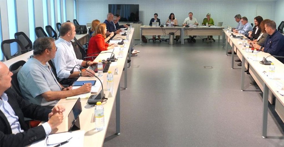 Reunión del Consejo Social de la Universidad de Huelva.