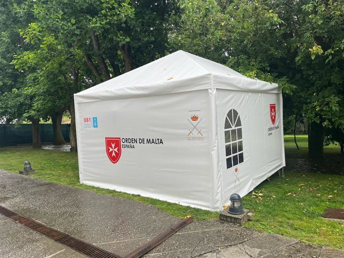 Archivo - Carpa del 061 y la Orden de Malta.