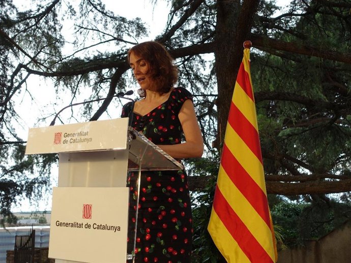 La consellera de Justicia, Derechos y Memoria de la Generalitat, Gemma Ubasart