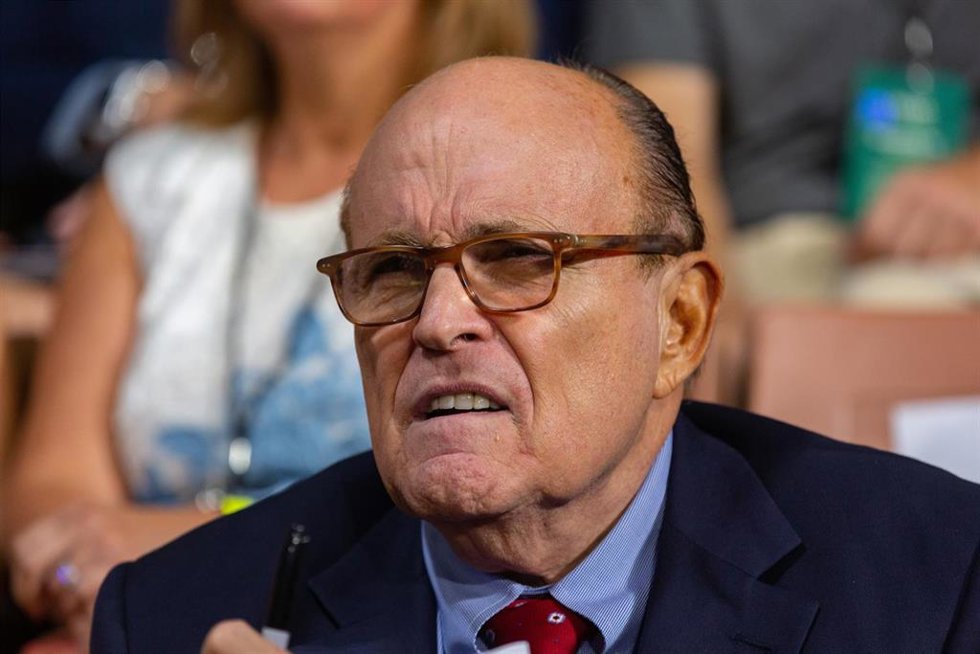 Archivo - El exalcalde de Nueva York y exabogado del expresidente Donald Trump, Rudy Giuliani