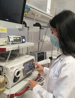 Archivo - Prueba del cribado de cáncer de colon.