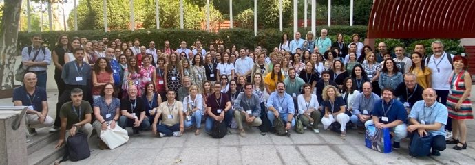 Participantes en una edición de Escuelas Embajadoras del Parlamento Europeo.