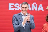 Sánchez agradece el apoyo tras diez años al frente del PSOE: "España tiene la suerte de que exista el PSOE"