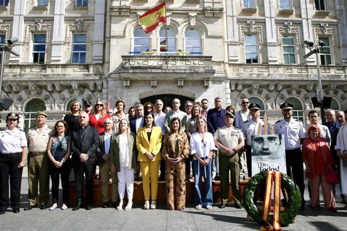 Santander recuerda a Miguel Ángel Blanco en el 27º aniversario de su asesinato