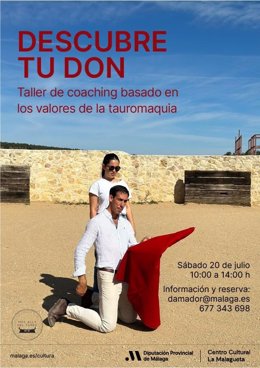 El Centro Cultural La Malagueta de la Diputación de Málaga acoge un taller sobre estrategias de la tauromaquia aplicadas a la vida diaria.