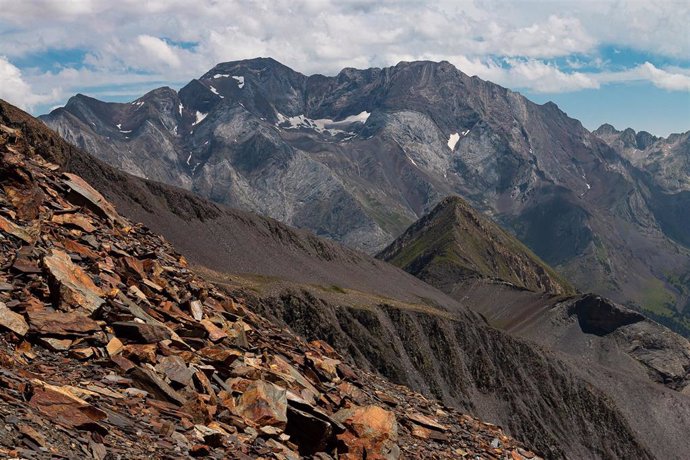 Archivo - Rocas del Geoparque Sobrarbe-Pirineos, formadas hace 500 millones de años.