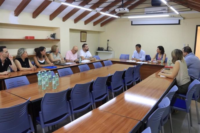 Reunión del PSOE de Jaén con el Sindicato de Técnicos de Enfermería.