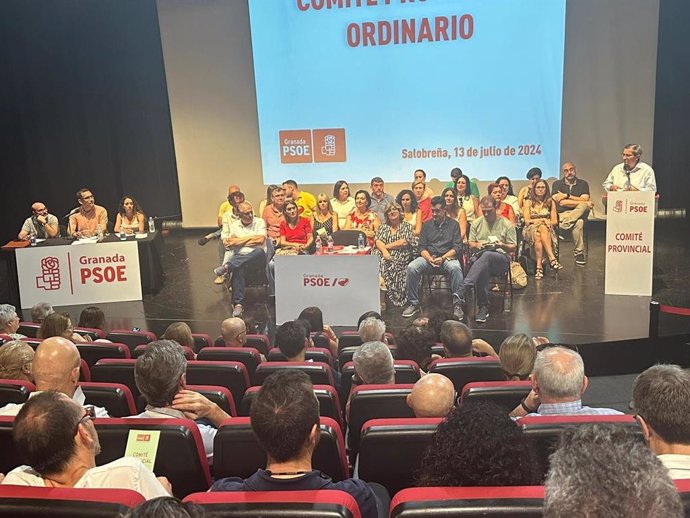 Reunión del Comité Provincial del PSOE de Granada en Salobreña.