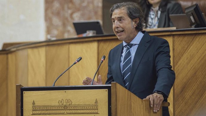 El parlamentario andaluz de Vox Benito Morillo, en una foto de archivo.