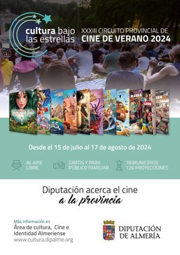 Cine de verano de la Diputación de Almería.