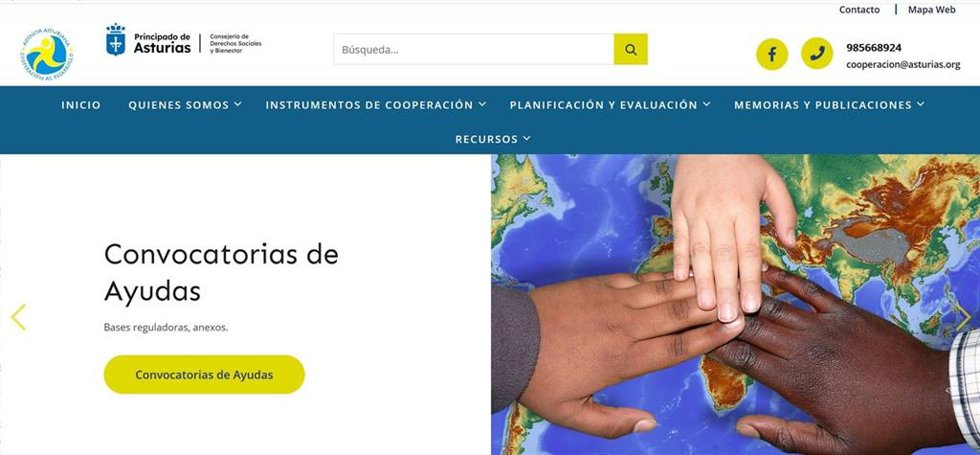 Convocatoria ayudas de la Agencia de Cooperación asturiana.