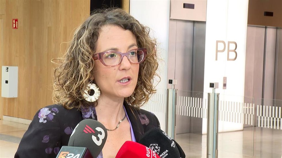 La consellera de Igualdad y Feminismos de la Generalitat, Tnia Verge