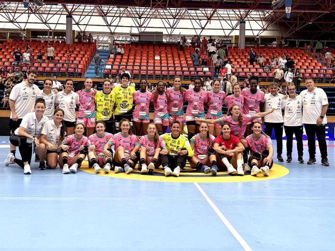 La selección española femenina de balonmano.