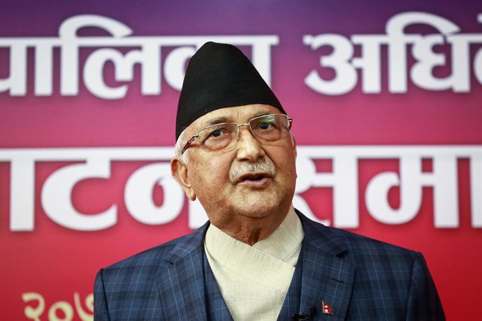 Archivo - KP Sharma Oli, nuevo primer ministro de Nepal 