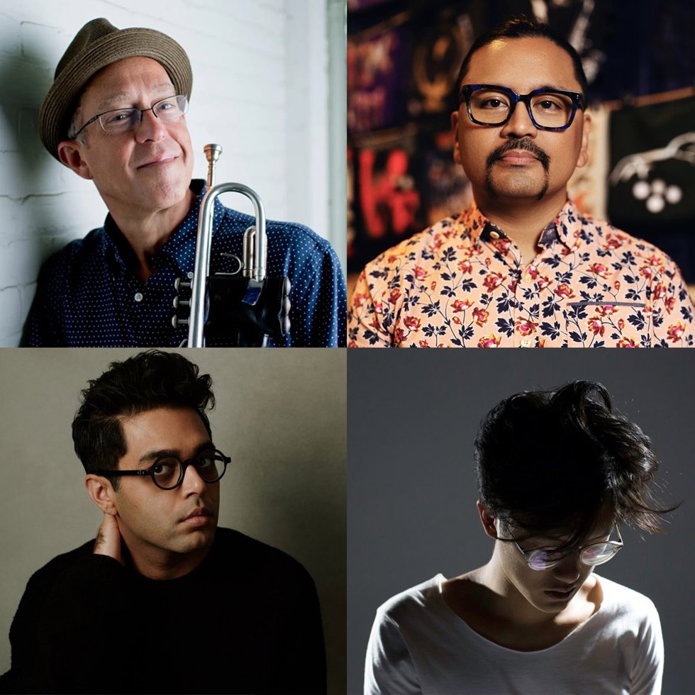 Músicos que participarán en el XV Bahía Jazz Festival de El Puerto de Santa María (Cádiz).