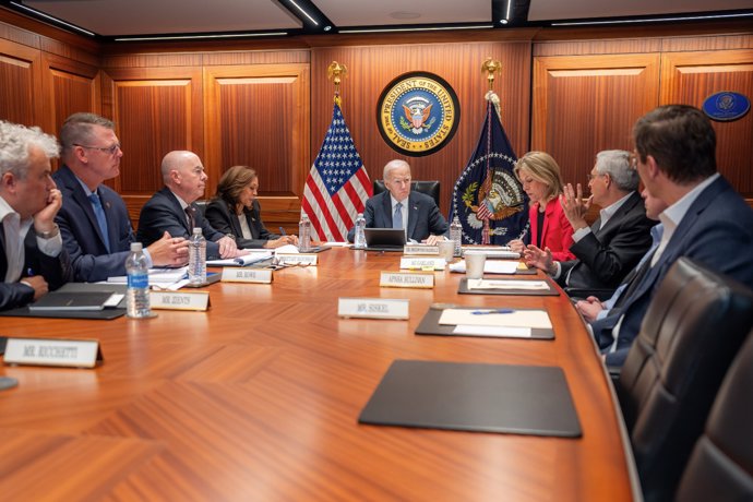 Joe Biden en la Casa Blanca