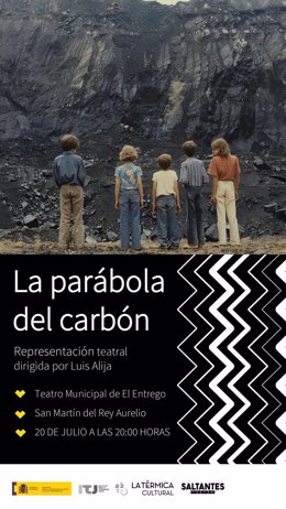 Cartel de 'La parábola del carbón'.