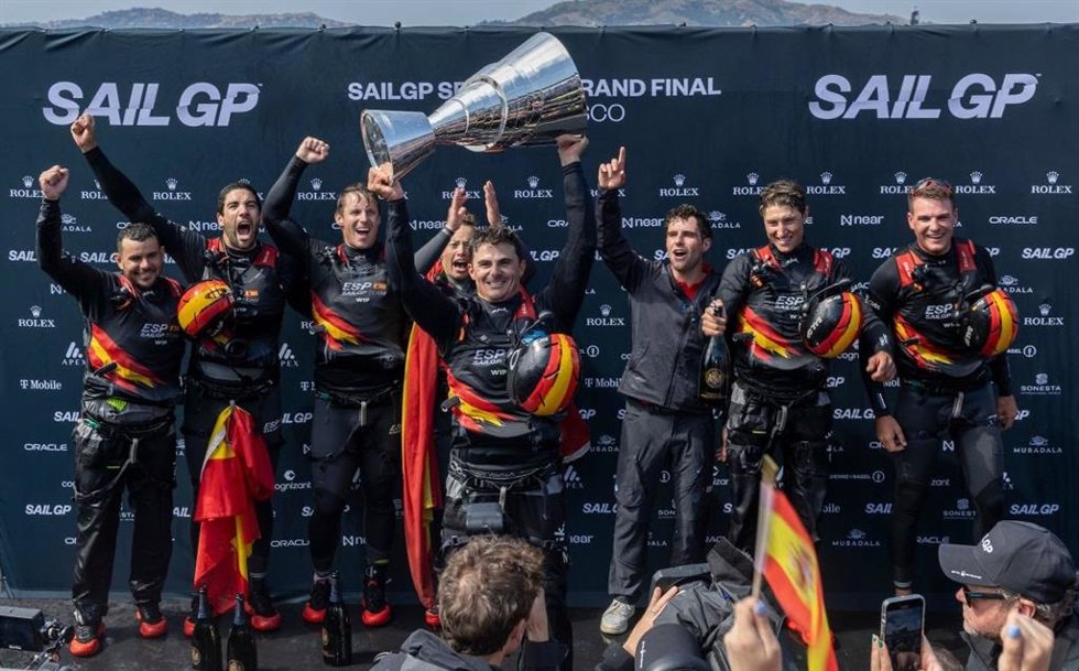 España remonta en San Francisco y conquista la cuarta temporada de SailGP